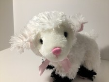 Dan Dee Collector's Choice White Lamb/Sheep Plush Stuffed Animal Cuddle Toy 8