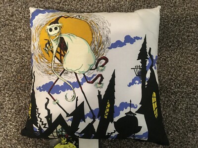 Nightmare Before Christmas Glow-in-the-Dark Pillow 1993