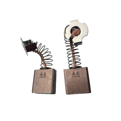 2x Bronzekohlen 7x17x18mm für Hitachi PH65A, Dongcheng Z1G-FF-15, 180 (G180SE2)