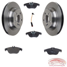 Bremsen Set HINTEN Scheiben u Beläge für Mercedes GLK Klasse X204 Hinterachse 