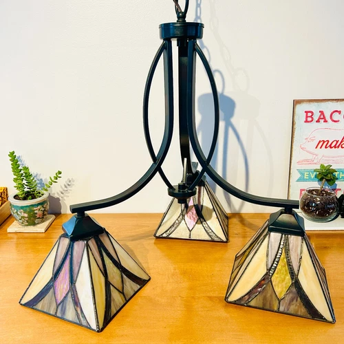 Quoizel Asheville 23" Wide Valiant Bronze 3-Light Chandelier - Picture 3 of 11