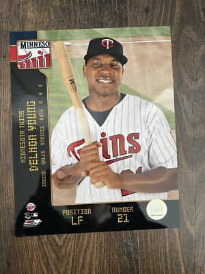 Minnesota Twins Delmon Young 8x10 Photo MLB Photo File
