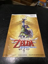 The Legend of Zelda Skyward Sword Instruction Booklet Manual Only Nintendo Wii