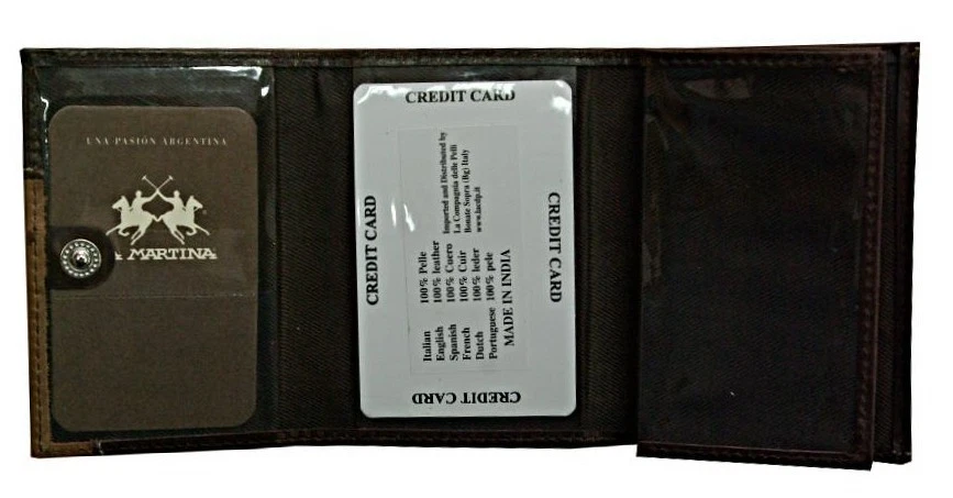 Portaschede/Portacards LA MARTINA - 513.006 - marrone/brown - Imagen 4 de 4