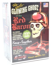 Atlantis Tom Daniel Glowing Ghost Of The Red Barron Snap Plastic Model Kit M6742