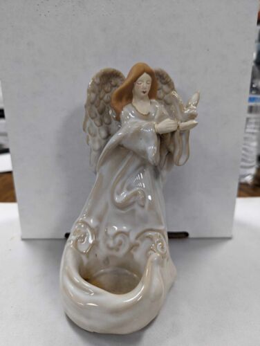 Yankee Candle Angel Votive Candle Holder 7" (B58) - Picture 1 of 5