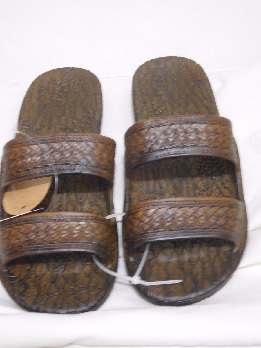 PALI HAWAII/JESUS SANDALS UNISEX SIZE BROWN