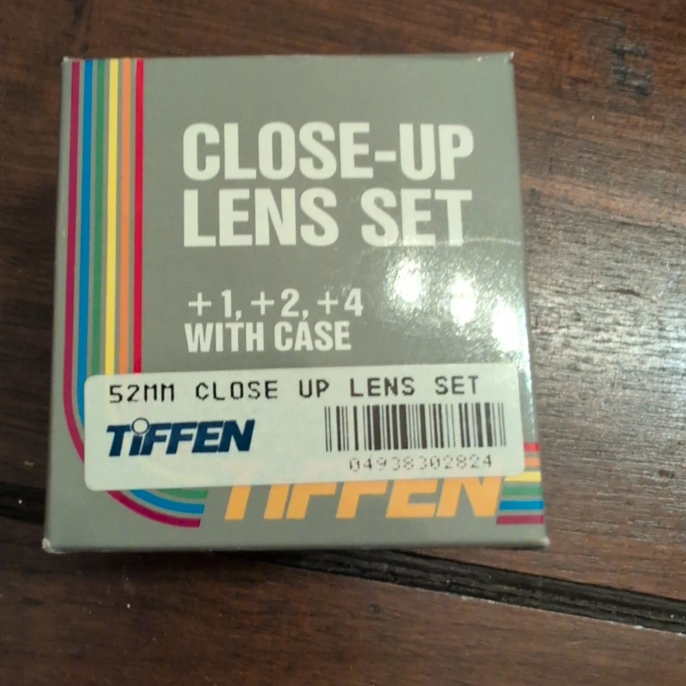 55mm TIFFEN Close-Up Macro +1 +2 +3 Set Kit Lens Filter OEM Genuine Japan 55 mm - Image 4 of 4