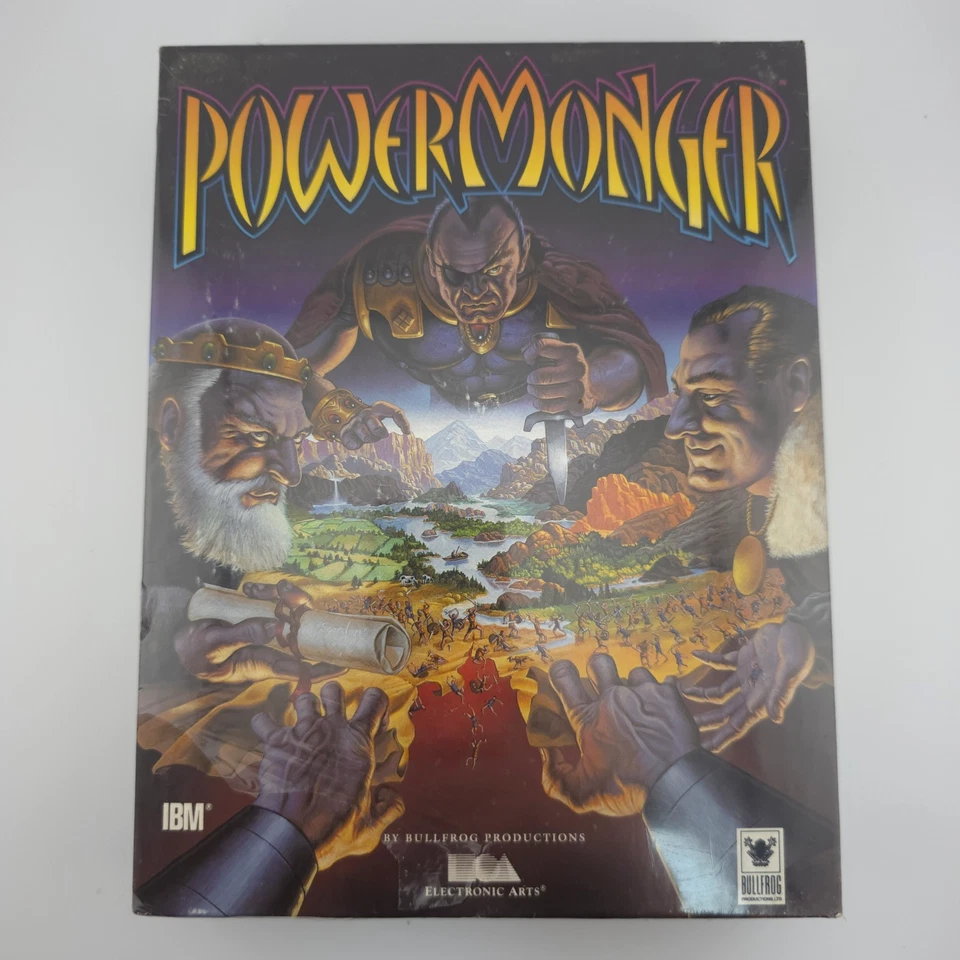 Powermonger, 1990, Big Box, New & Sealed - Image 2 of 4