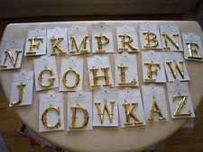 Monogram Gift Topper Letter A B C D E F G H I J K L M N O P Q R S T U V W