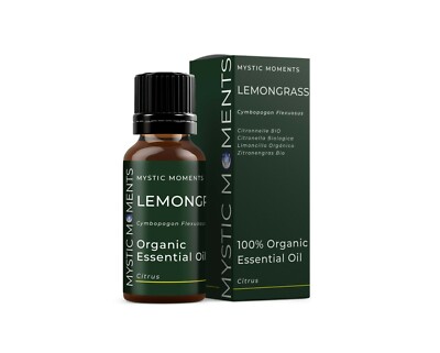 Mystic Moments | Lemongrass Bio Ätherisches Öl - 10ml (OC10LEMOGRASS)