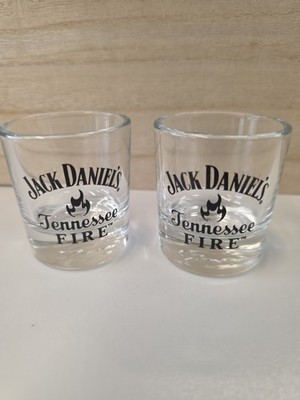 Jack Daniel's Tennessee Fire Set of Two Shot Glasses
