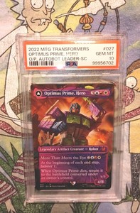optimus prime mtg card Optimus Prime Hero Mtg