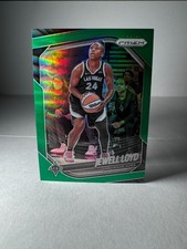 2025 Panini Prizm WNBA Green Prizm #57 Jewell Loyd Las Vegas Aces