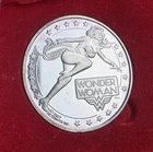 Vintage AMC Cartoon Celebrities Wonder Woman - 1 Troy Oz .999 Fine Silver Round