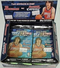 2006-07 Bowman Draft & Stars Basketball Hobby Box partial new 12 packs