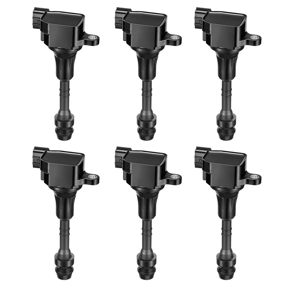 New 6Pcs Ignition Coils For Infiniti FX35 G35 M35 Nissan 350Z UF401 22448-AL61C Foto 2 de 4