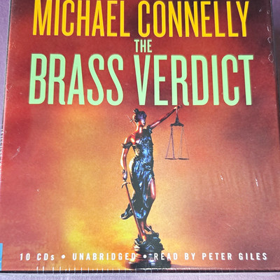 Hachette Audio CD Audiobook The Brass Verdict Michael Connelly Peter Giles