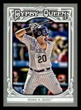 2013 Topps Gypsy Queen #325 Wilin Rosario Card Colorado Rockies