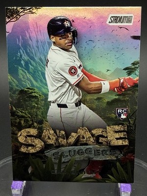 2025 Topps Stadium Club Cam Smith #SS-23 (Savage Sluggers) (RC) Astros
