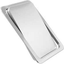 Stainless Steel Garbage Flap Lid Trash Bin Cover Flush Built-in Balance Swing