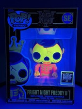 Funko Pop! Skeleton Freddy Fright Night 2 Blacklight LE 1700 con protector