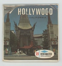 Hollywood California 1960's Sawyer's View-Master Packet A-194 Sealed Mint New