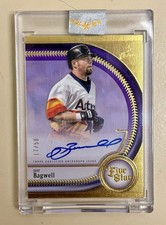 2025 Topps Five Star - Autographs Jeff Bagwell #FSA-BAG Purple /50