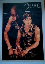 Original 2pac Poster 1990s.Tupac Shakur-All Eyes On Me.Hip hop. 