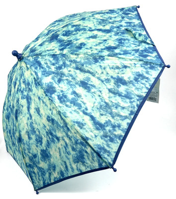 Girls Boys Tye Dye Stick Umbrella - Cat & Jack Blue Green