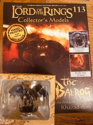 Der Herr der Ringe Eaglemoss Sammlermodell Ausgabe 113 Balrog