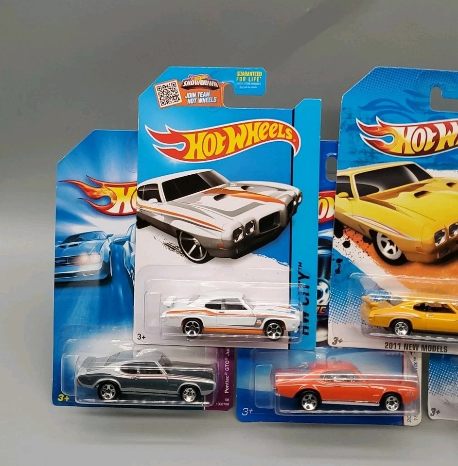 Hot Wheels '70 Pontiac GTO Judge New Models '69 Pontic & Pontic Judge Lot Of 5 - Image 3 of 4