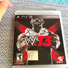 2K Sports WWE '13 WWE Series Sony PlayStation 3 PS3 Game T (Teen) Wrestling