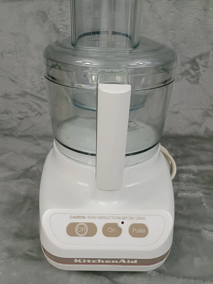 KitchenAid Ultra Power Food Processor 11 Cup KFP600WH W/Attachments Case ,Works - Image 2 of 4