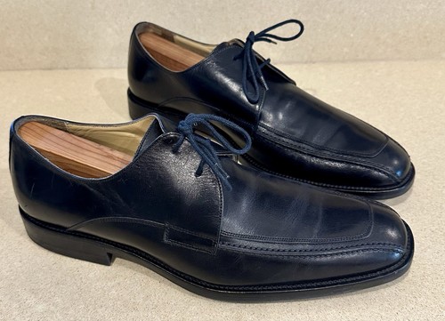 Johnston & Murphy Signature Series Mens Black Leather Split Toe Oxford Size 9.5 - Picture 1 of 6