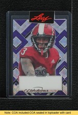 2022 Leaf Metal Draft Portrait Auto 1/1 Ty Fryfogle #PA-TF1 READ 0c6