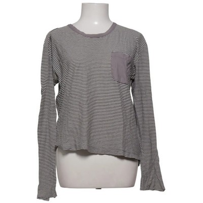 Hope, Langarmshirt, Größe: XS, Grau/Weiß, Baumwolle, Streifen, Damen #LER