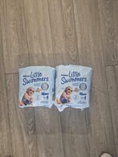 Huggies Little Swimmers~24-34lb~Size 4~18 Count~Lot of 2~FREE SHIPPING~