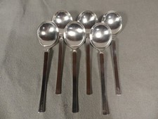 WMF New York 6 Suppentassenl&ouml;ffel 16,8 cm  90er Silberauflage
