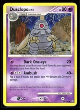 2008 Diamond & Pearl - Stormfront Dusclops #34 Non Holo Pokemon Card