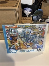 "The Bait Shop" - Springbok Puzzle NEW 1000 pc - The Bait Shop, Sealed, New