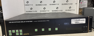Evertz HDSD9545DLY-PRO HD/SD Audio & Video Delay Time Shift Processor