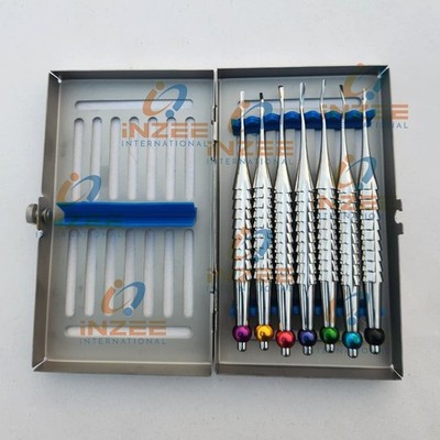 PDL Root Elevator Proximator Luxating Spade 7pcs Dental Instruments By Inzee