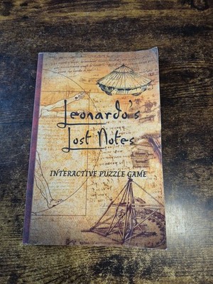 Leonardo's Lost Notes: Interactive Puzzle Game - Unused - 2021 - Paperback