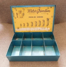 Water Gremlin Pinch-On Sinkers Metal Box