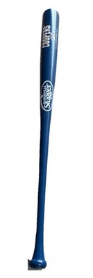 Louisville Slugger Coopers' Craft 34in Blue Wood Bat 2 5/8 Barrel Balanced