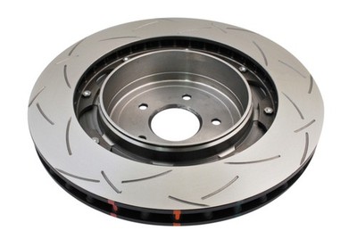 DBA 5000 Series T3 Rear Slotted 2-Piece Rotor for Nissan GTR R35