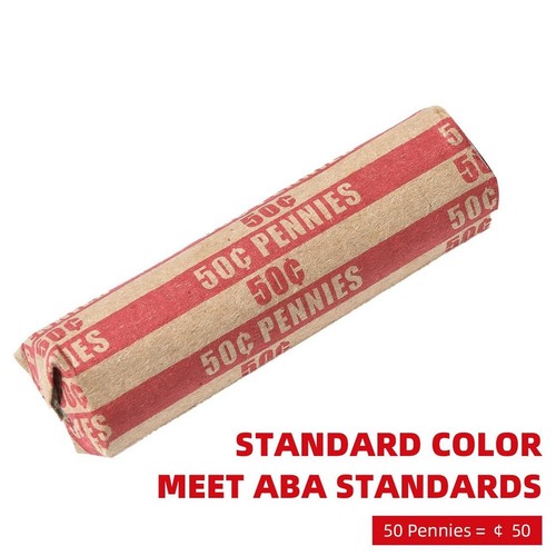 100-piece-penny-coin-wrappers-as-shown-penny-rolls-wrappers-w8k44670-ebay