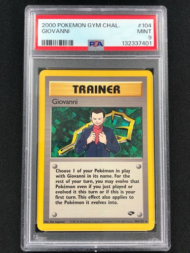Giovanni (Unlimited) graded PSA 9 for sale on eBay