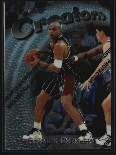 1997-98 Topps Finest - Uncommon Silver Charles Barkley #304 w/coating
